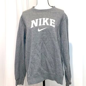 NIKE GRAY Logo sweatshirt women’s size 1X